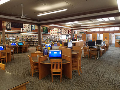 Library interior