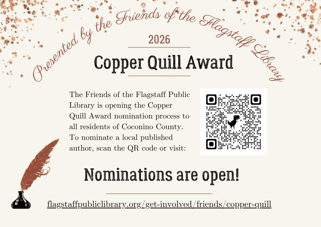 Copper Quill Award form 2026